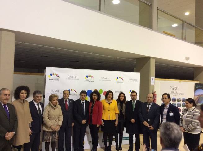 Gonzalo Redondo asiste en Daimiel a la inauguración del Congreso de Ecoturismo