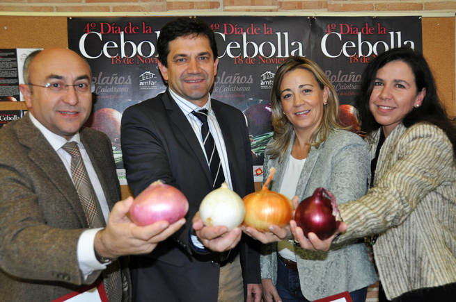 LOLA MERINO: "El cultivo de la cebolla ha dado un gran impulso a la economía de Bolaños y a su comarca" LOLA MERINO: "El cultivo de la cebolla ha dado un gran impulso a la economía de Bolaños y a su comarca"