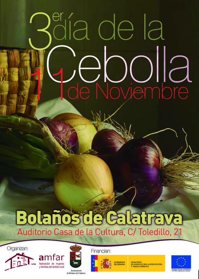 Imagen: AMFAR y el Ayuntamiento de Bolaños organizan el III Día de la Cebolla  