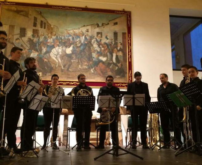 Imagen: Saxofones, metales, flautas y clarinetes de la Escuela de Música de Valdepeñas ofrecerán nuevos recitales
