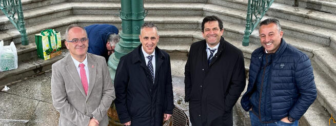 Valverde anuncia en Puertollano que muy pronto se aprobarán nuevas inversiones para la ciudad industrial 