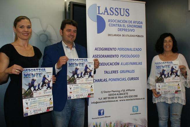 Imagen: Francisco Navarro invita a todos los albaceteños a participar en un gran evento deportivo a favor de la Asociación Lassus