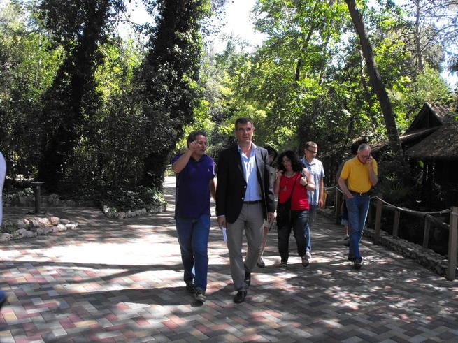 Imagen:  El Ayuntamiento de Guadalajara mejora las las intalaciones del zoo a través de dos talleres de empleo