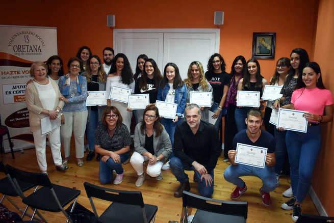 Entregados los diplomas a los participantes del Proyecto de Voluntario Educativo en Centros Sociales de Ciudad Real 