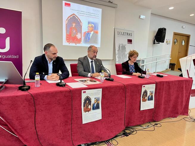 La UCLM rinde homenaje al profesor Francisco Ruiz Gómez tras cuarenta años de docencia e investigación