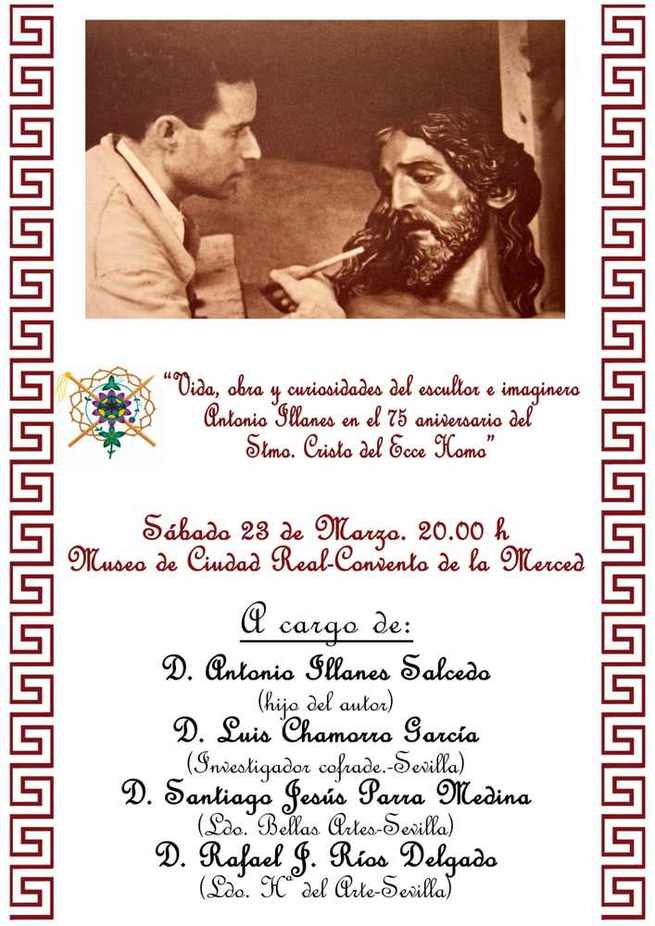 Exposición fotográfica y conferencia de la Hermandad Ecce Homo Pilatos de Ciudad Real