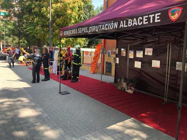 Más de 2000 personas participan en las Jornadas de Puertas Abiertas que el SEPEI ha celebrado hoy en su parque de Almansa