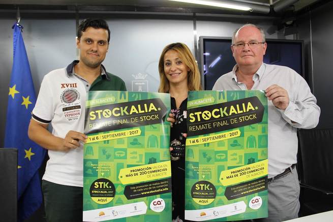 Del 1 al 6 de septiembre 87 comercios de Albacete participan en la campaña “Stockalia” para ofrecer el stock sobrante de la temporada