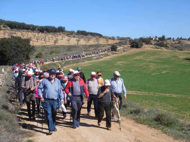 Más de 1.400 mayores han participado hasta el momento en el programa de Rutas Senderistas del Gobierno de Castilla-La Mancha