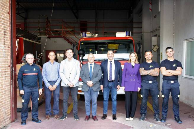 El SCIS fortalece el Parque de Bomberos de Almadén con ocho nuevos efectivos y prevé dotarlo de un vehículo BRP en 2026