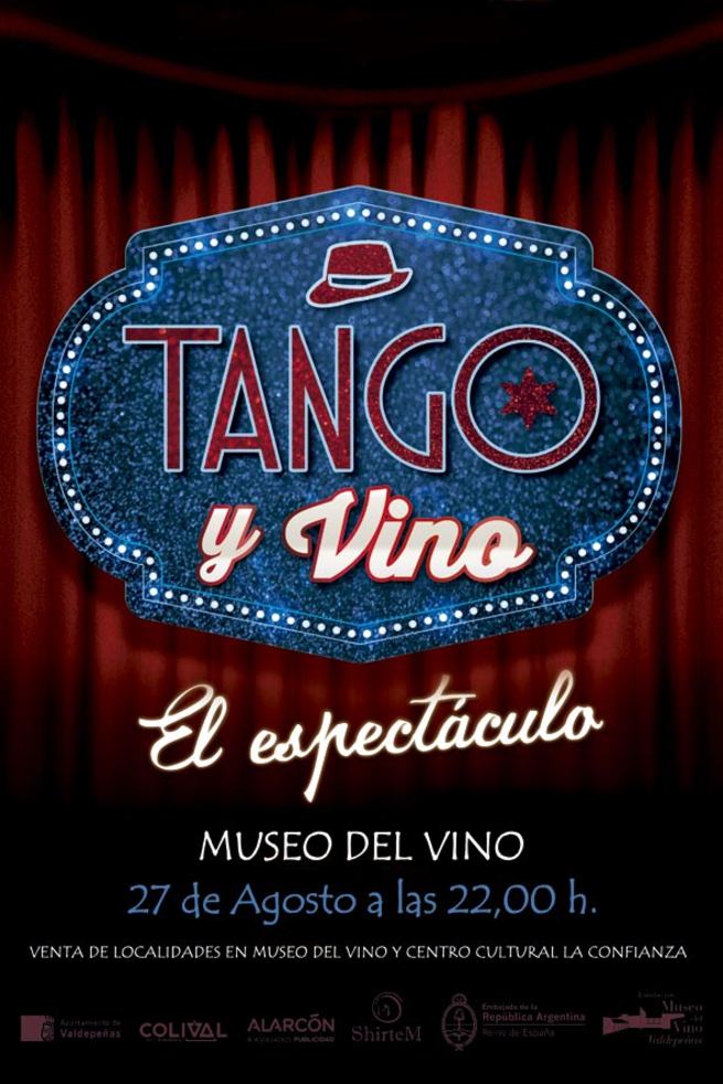 “Tango y Vino: El espectáculo” llega este sábado 27 al Museo del Vino de Valdepeñas