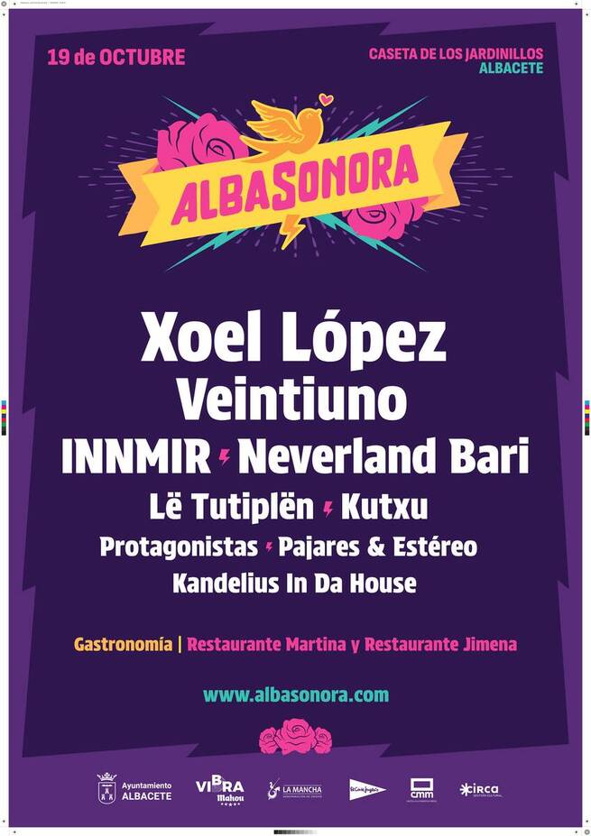 El Festival AlbaSonora es “un evento único que convertirá a la ciudad de Albacete en el epicentro de la música, la gastronomía y los vinos de La Mancha”