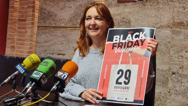 Más de 70 establecimientos de Valdepeñas se suman este viernes al ‘Black Friday’