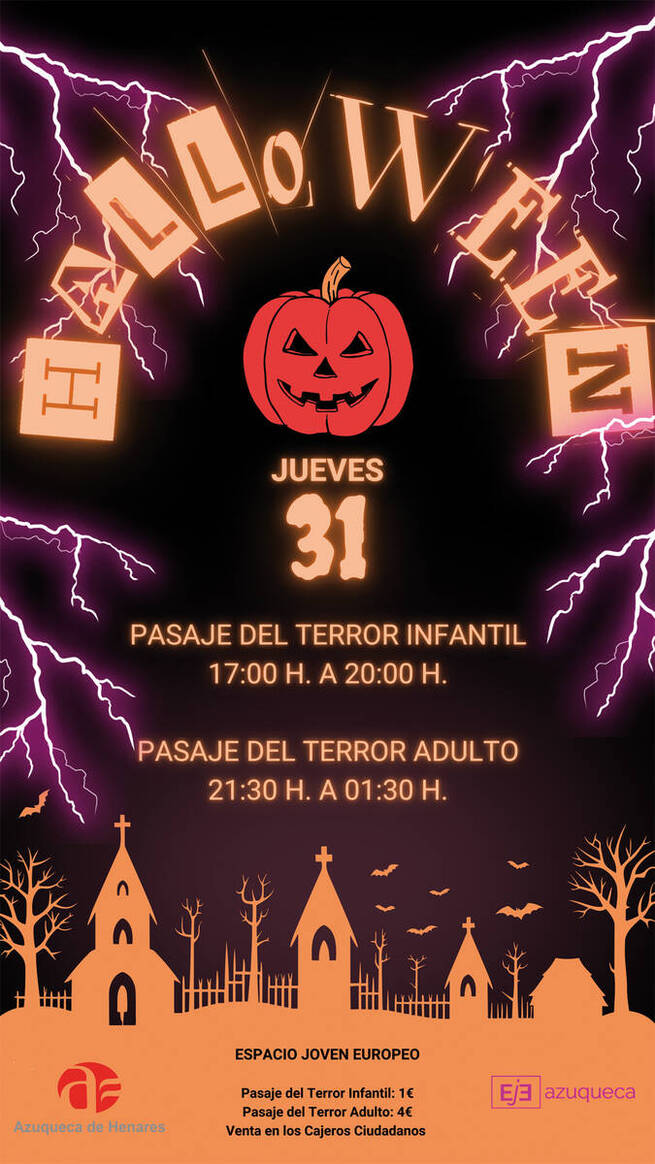 Ya a la venta las entradas para los pasajes del terror infantil y para adultos de Halloween