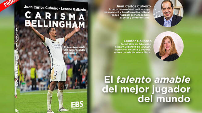 La profesora de la UCLM Leonor Gallardo habla en su último libro de talento, valores y educación a través de la estrella madridista Jude Bellingham