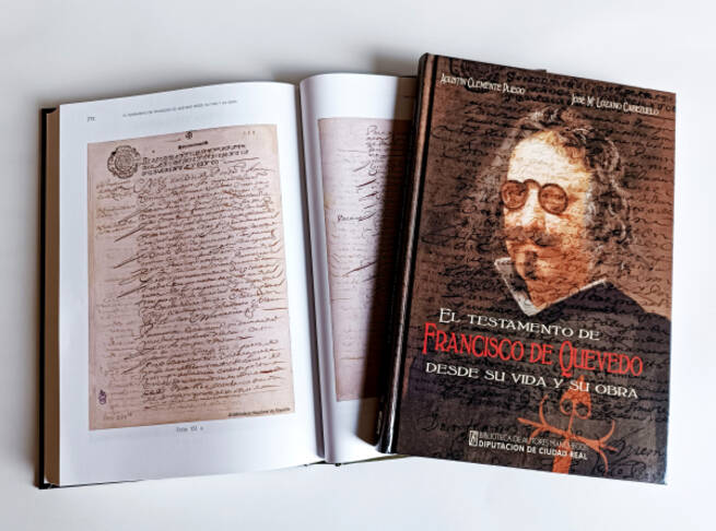 Presentación del libro de la BAM El testamento de Francisco de Quevedo desde su vida y su obra, de Agustín Clemente y José María Lozano