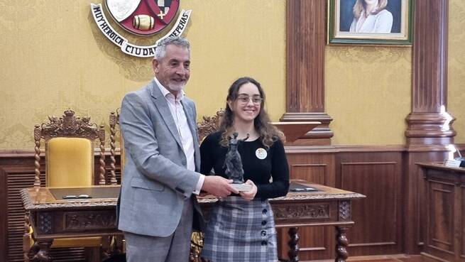 Valdepeñas reconoce a la paralímpica Beatriz Lérida en el Día Internacional de las Personas con Discapacidad