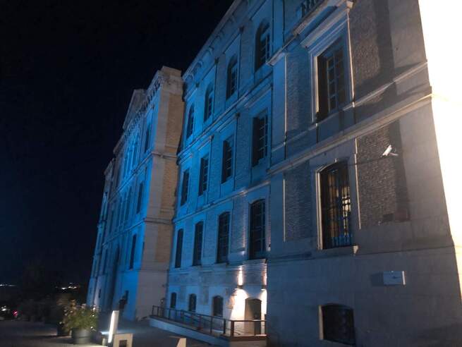 La Diputación de Toledo se suma al día mundial del autismo iluminando de color azul el Palacio Provincial 