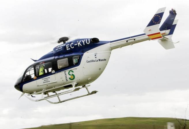 Un vecino de Socuéllamos herido grave en un accidente laboral en la localidad de Miguelturra