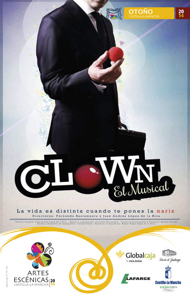 imagen de El musical “Clown” llega al Gran Teatro en Manzanares