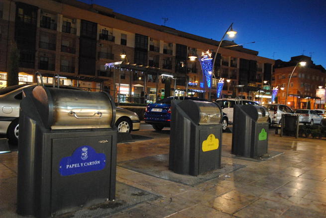 Imagen: Medio Ambiente Valdepeñas anima a reciclar durante las navidades para alcanzar el reto ‘Reciclaplus’