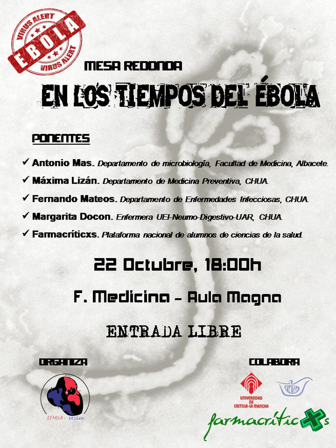 imagen de Albacete celebrará una mesa redonda sobre el virus del ébola