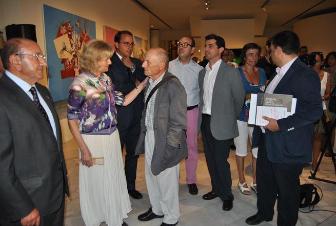 imagen de La alcaldesa inagura la XI bienal de artes plásticas “Ciudad de Albacete”