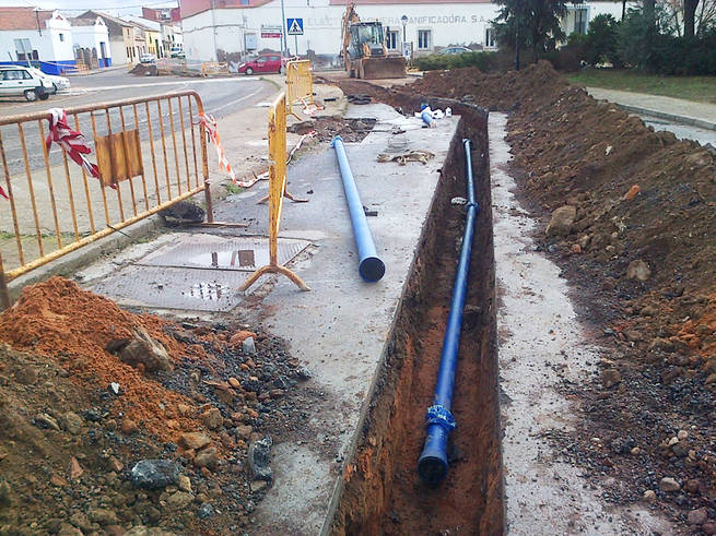 El ayuntamiento de Almodóvar del Campo invierte 108.000 euros en renovar tuberías