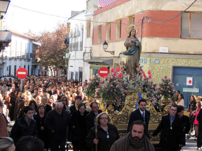imagen de La celebración de la Inmaculada, uno de los días festivos más importantes  en Villacañas