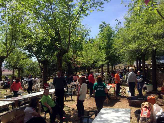 Alrededor de 300 de personas de la región celebran en Villarrubia de los Ojos la Marcha a Favor de la Vida y contra la Droga y el alcoholismo