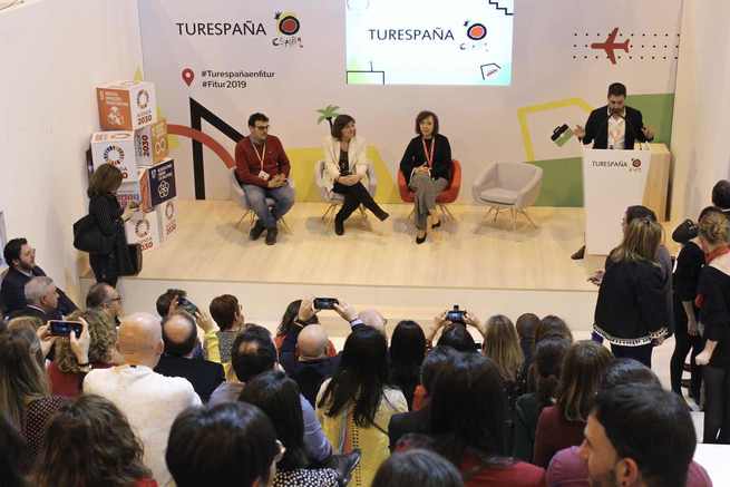 La alcaldesa de Alcázar de San Juan presentó las Rutas del Vino de España en FITUR 2019