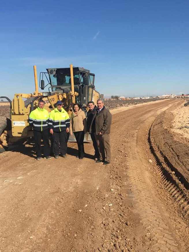 Arreglados 8 Kilómetros en Pedro Muñoz del Plan de Caminos de la Diputación de Ciudad Real