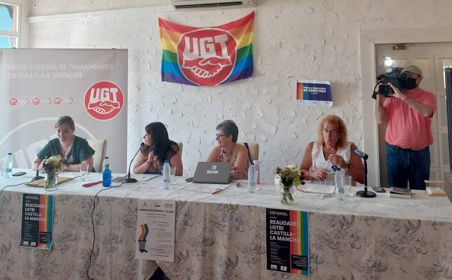El secretario general de UGT Castilla-La Mancha, ha clausurado el acto regional organizado por el sindicato con motivo del Día Internacional del Orgullo