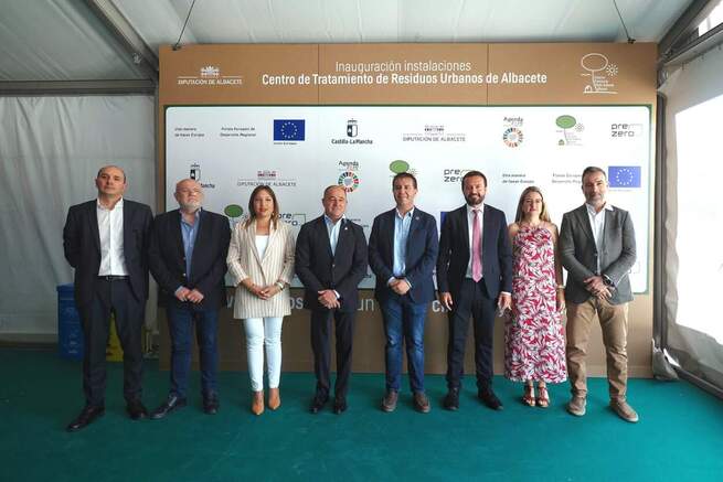 Cabañero: "La provincia de Albacete es referente gracias a este CTRU, apostando por la innovación para dar una nueva vida a los biorresiduos"