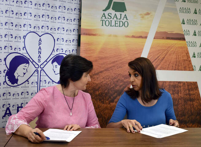 APANAS ha renovado un convenio de colaboración con ASAJA Toledo para mejorar la empleabilidad de las personas