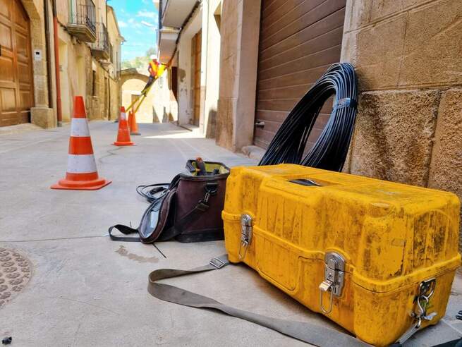 Villar del Pozo, el municipio con menos habitantes de Ciudad Real, ya tiene fibra óptica