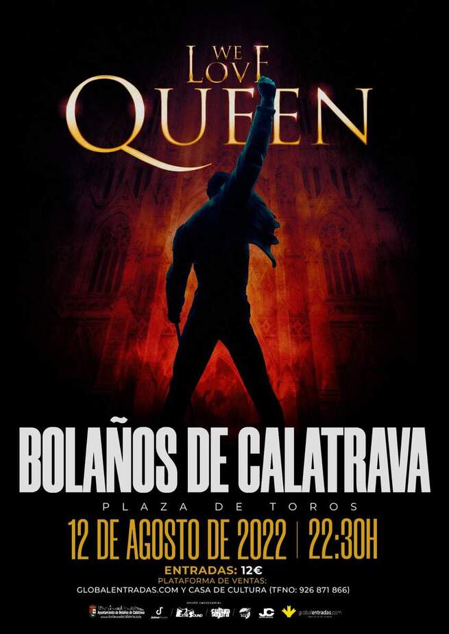 El musical ‘We love Queen’ y una exposición benéfica ocupan la agenda cultural de Bolaños de Calatrava