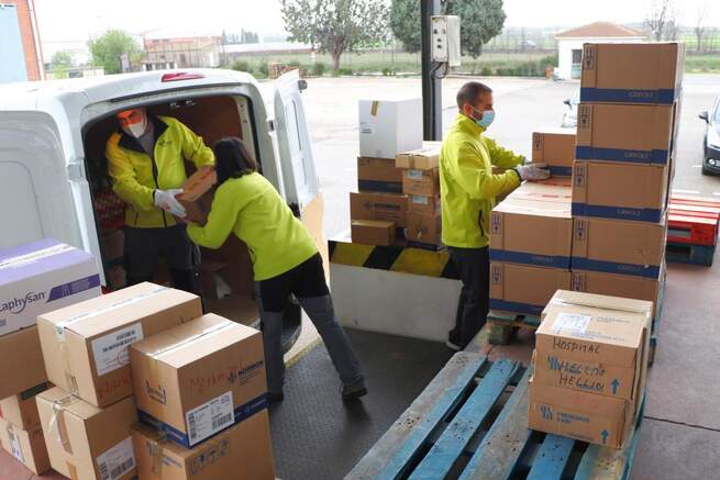 El Gobierno de Castilla-La Mancha realiza un envío de más de 232.000 unidades de medicamentos a Ucrania