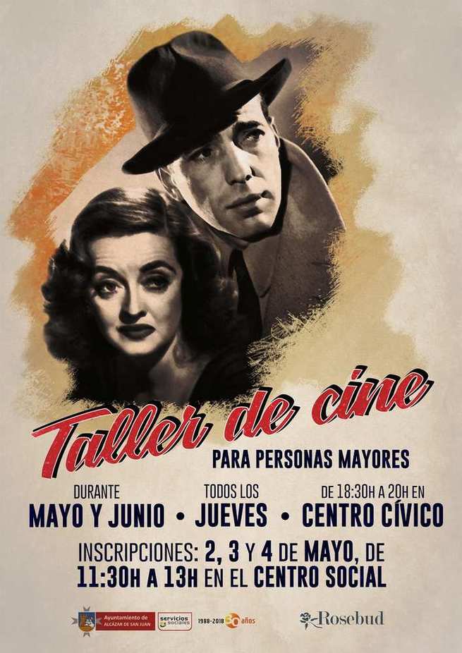 El ayuntamiento de Alcázar de San Juan organiza dos Talleres de cine, uno para personas mayores de 60 años y otro para personas con diferentes capacidades