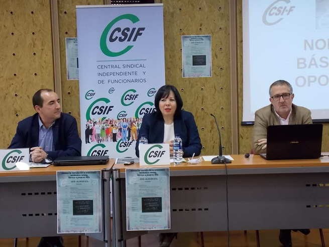 Medio centenar de docentes ciudadrealeños han participado en una jornada de CSIF para opositar en enseñanzas medias “y no morir en el intento”