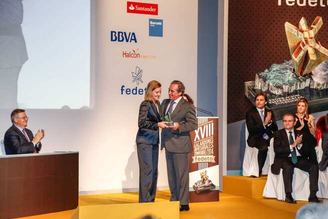 imagen de Cospedal ha recibido el premio otorgado por los empresarios de la provincia de Toledo