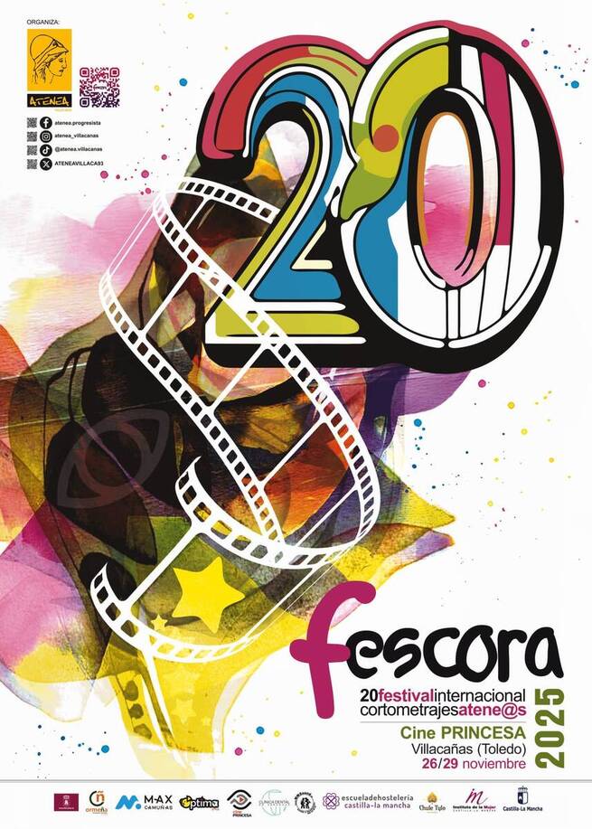 El miércoles comienza el Festival Internacional de Cortometrajes FESCORA 2025