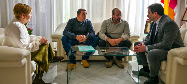 SEPRIMAN le traslada al presidente de la Diputación las inquietudes de la asociación y los problemas más acuciantes del campo provincial