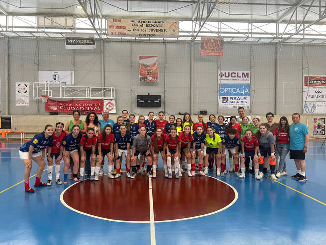 La Diputación de Ciudad Real muestra su respaldo al deporte femenino en la fase previa del Campeonato de España de Fútbol Sala Cadete en Almagro