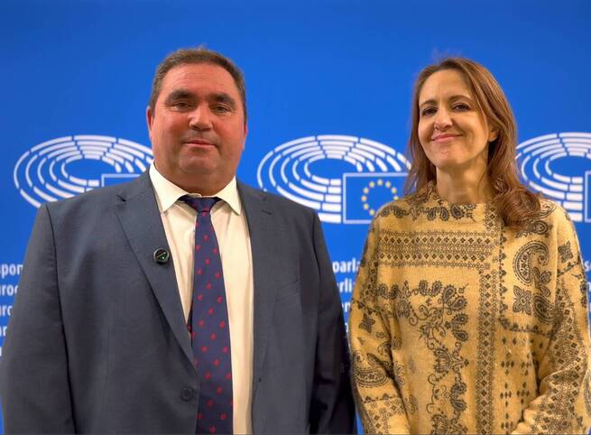 El presidente del grupo de desarrollo rural `Alto Guadiana-Mancha´ se “planta” en Bruselas contra los recortes a la PAC y a los fondos para el mundo rural