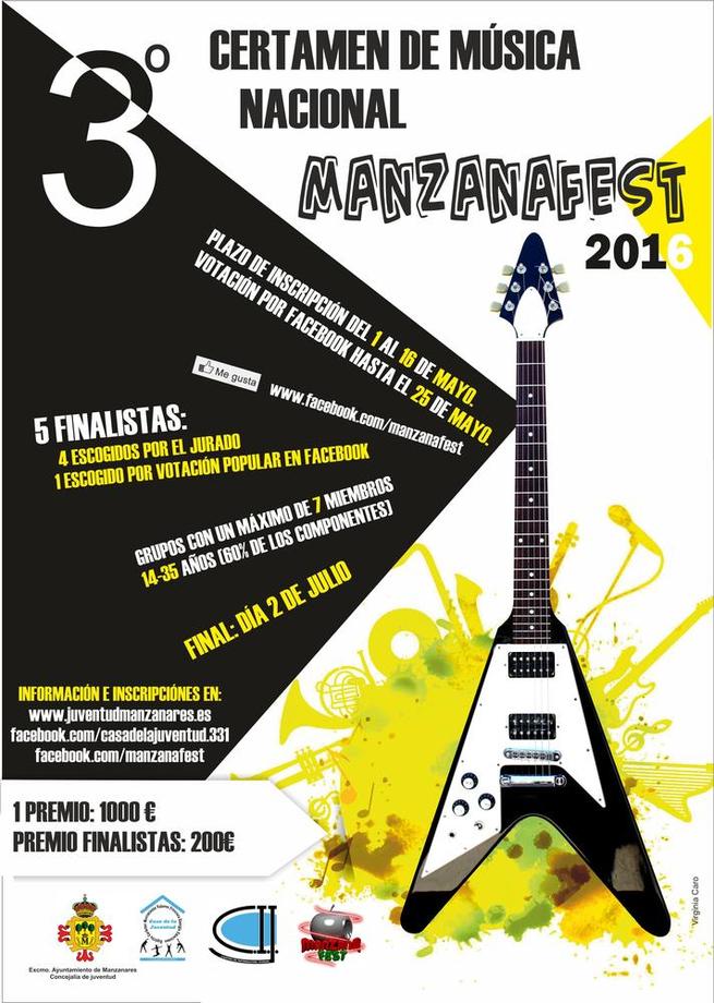 Imagen: Ya están seleccionados los grupos para el Certamen de Música Nacional “ManzanaFest”