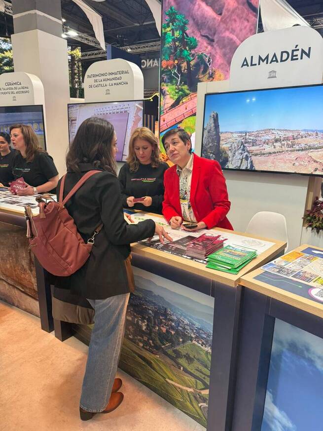 MonteSur promociona en FITUR 2026 el Patrimonio de la Humanidad de Almadén con realidad virtual sobre la Real Cárcel de Forzados