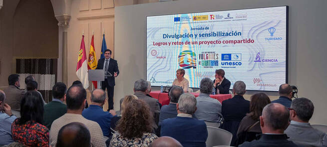 Valverde llama a sumar en torno al Geoparque a instituciones, empresas y ciudadanía para consolidar el proyecto como motor de desarrollo y baluarte de nuestra identidad geológica