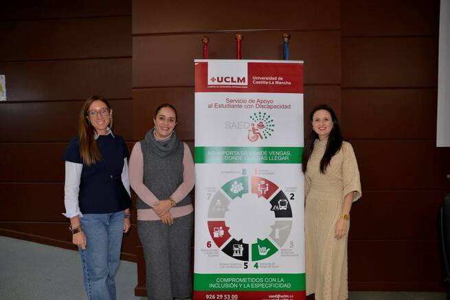 Tres ejemplos de mujeres con discapacidad comparten en la UCLM su historia de superación