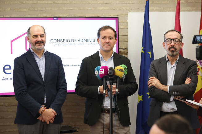 La EMSV impulsará una nueva promoción de 13 viviendas en el barrio de Santa Bárbara y cerrará el ejercicio de 2025 con 179.169 euros de superávit